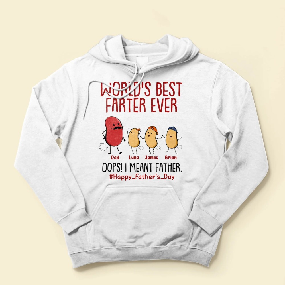 World’s Best Farter Ever I Mean Father Funny – Personalized Shirt