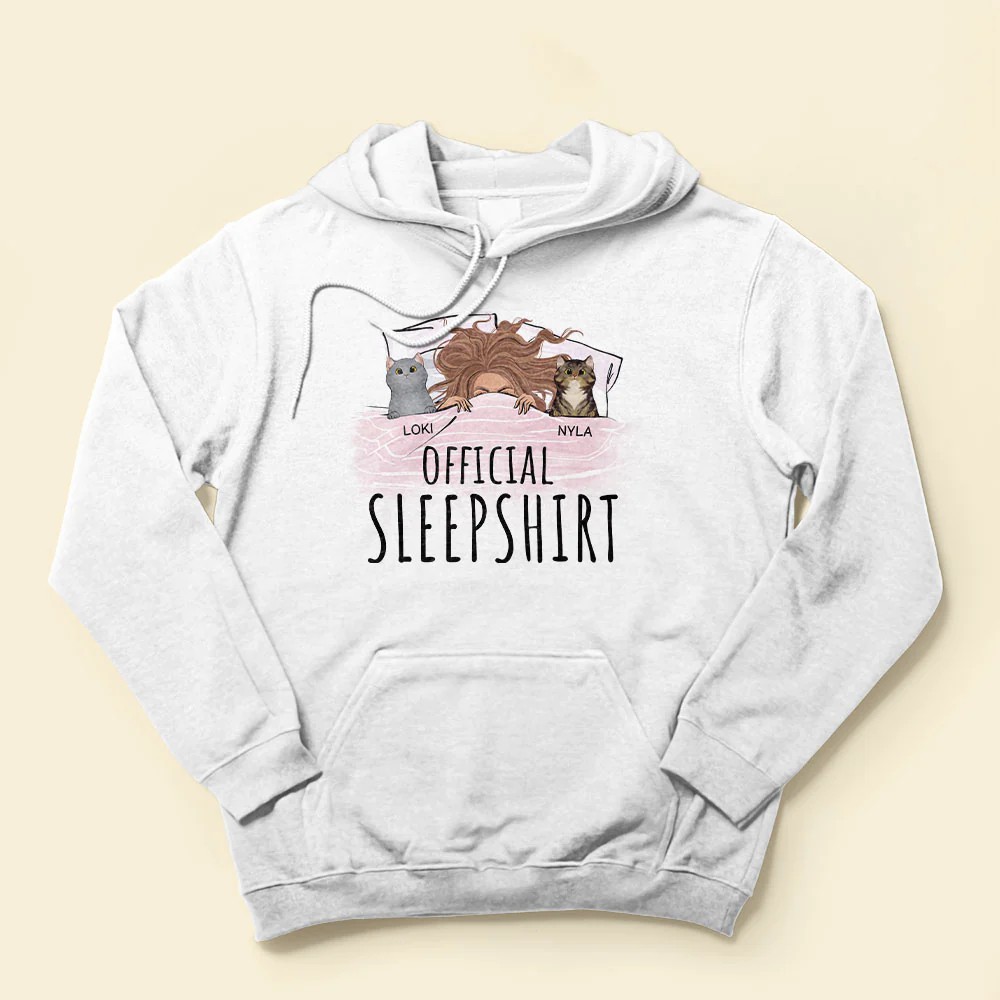 Cat Lovers – Official Sleepshirt Shirt – Gift For Cat Mom