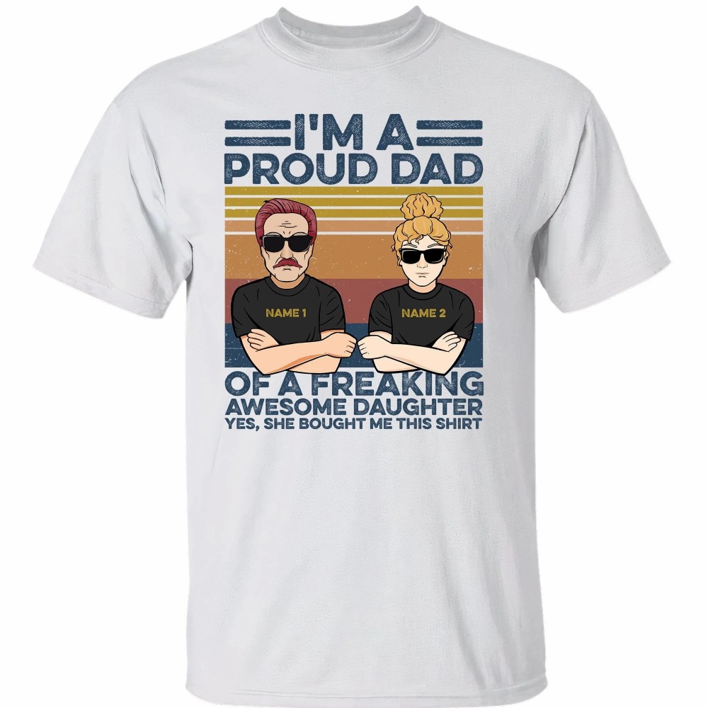 Like Father Like Daughter – Personalized Shirt – Australian Version