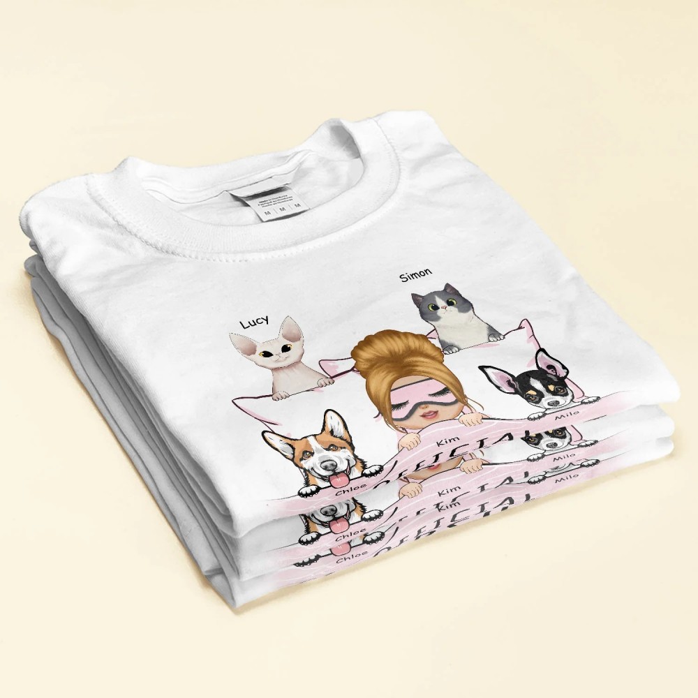 Official Sleepshirt – Personalized Shirt – Birthday Gift For Dog Cat Lovers