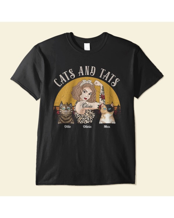 Cats And Tats – Personalized Shirt