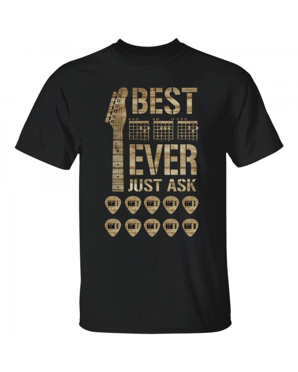 Best Guitar Dad Ever Shirt