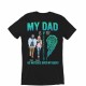 My Dad Is My Guardian Angel – Personalized Shirt – Father’s Day Memorygift For Dad Father In Heaven Loss Of Father