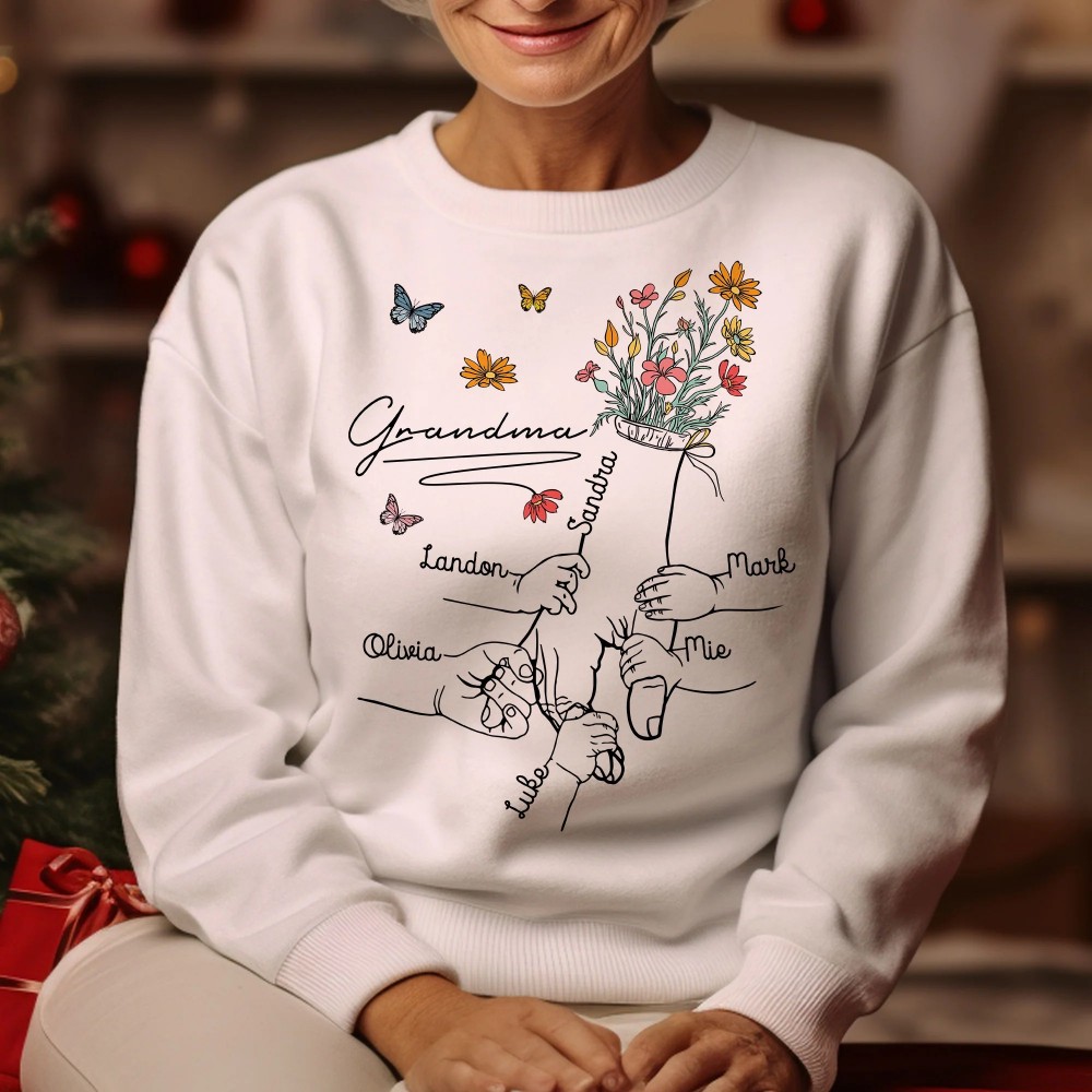 Grandma Mom – Personalized Sweatshirt