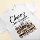 Chaos Coordinator – Personalized Shirt – Birthday Mother’s Day Funny Gift For Mom Mother Grandma Nana Mimi