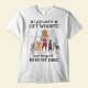 Hang Out With My Dogs – Personalized Shirt – Gift For Gymer – Chibi Fitness Girl