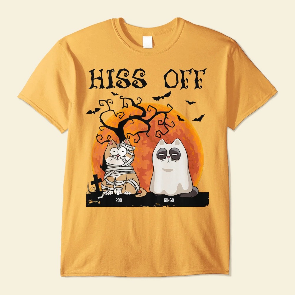 Hiss Off Cats Halloween – Personalized Shirt