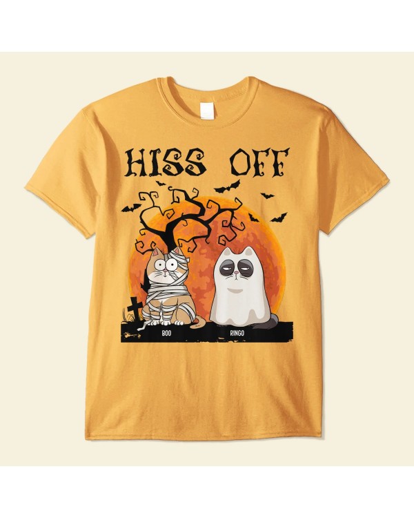 Hiss Off Cats Halloween – Personalized Shirt