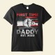 First Time Daddy – Personalized Shirt