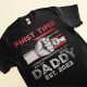 First Time Daddy – Personalized Shirt