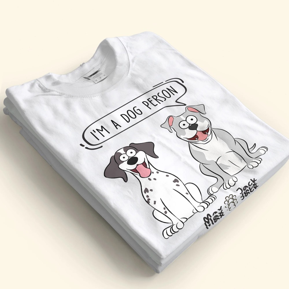 Dog Person – Personalized Shirt