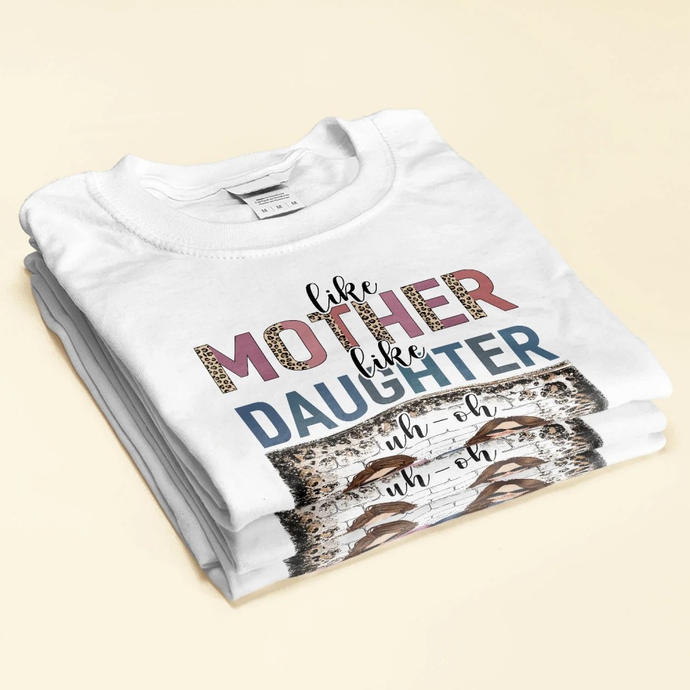 Mother And Daughter – Personalized Shirt – Mother’s Day Birthday Christmas Gift For Mom Daughter Mother Mama