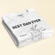 Best Dad Ever Hands Line Art – Personalized Shirt – Birthday Funny Gift For Grandpa Papa Daddy – From Wife Daughters Sons Grandchildren