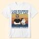 I Like Bourbon My Cat – Personalized Shirt