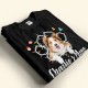 Custom Photo Christmas Pet Pawprints Dog Cat Lovers – Personalized Photo Shirt