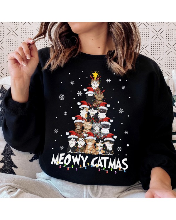 Meowy Catmas – Personalized Shirt