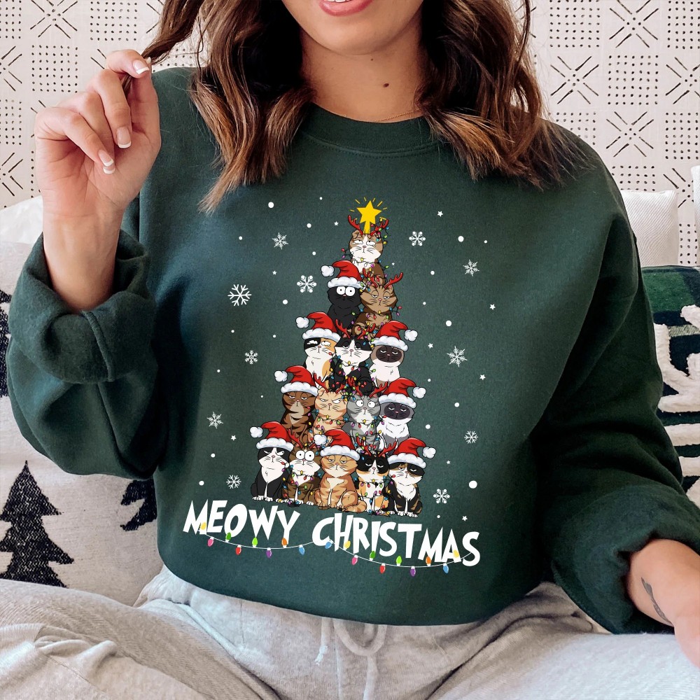 Meowy Catmas – Personalized Shirt