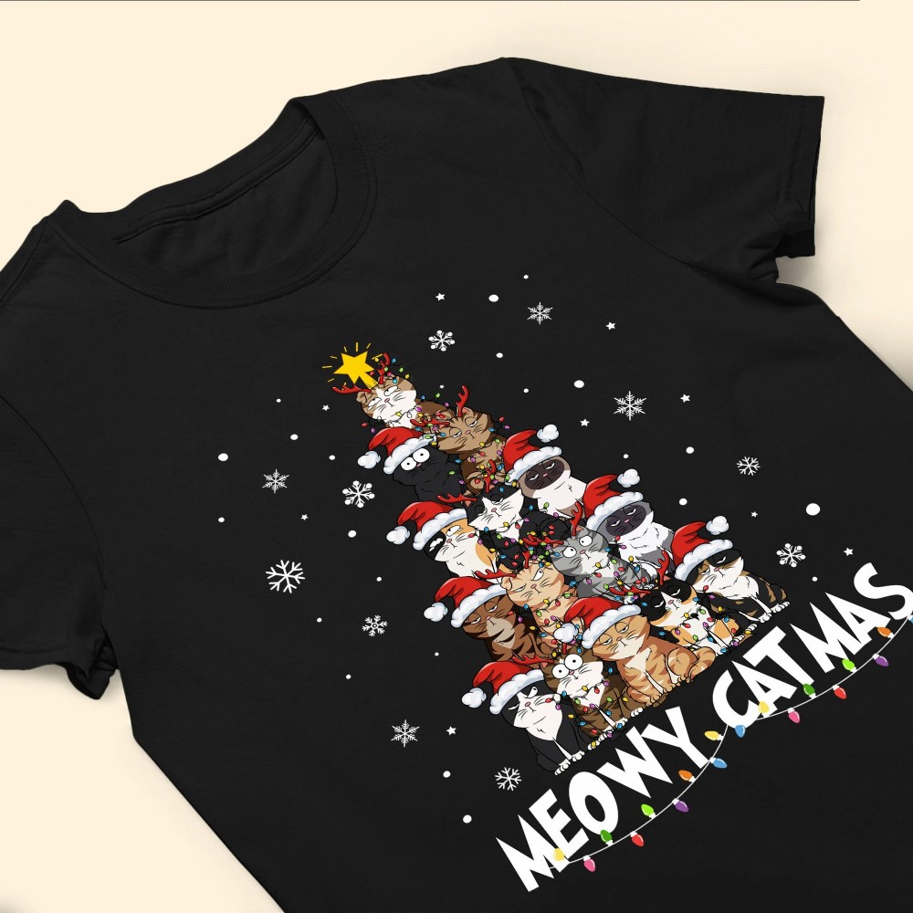 Meowy Catmas – Personalized Shirt