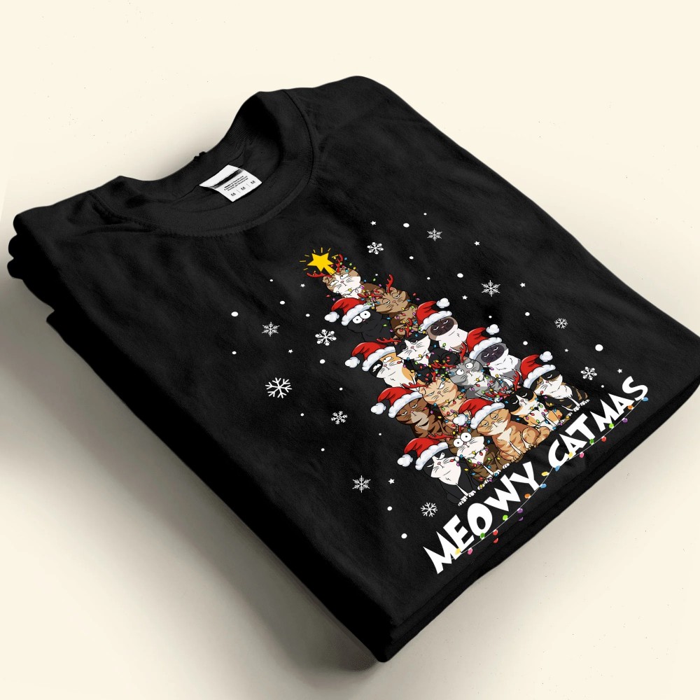 Meowy Catmas – Personalized Shirt